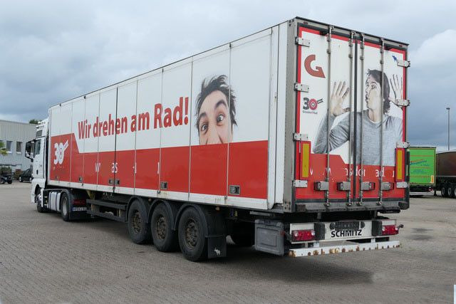 Schmitz Cargobull SKO 24, Faltwand, Seitentüren,Isoliert,Luft-Lift - סמיטריילר בתיבה סגורה: תמונה 5 Schmitz Cargobull SKO 24, Faltwand, Seitentüren,Isoliert,Luft-Lift - סמיטריילר בתיבה סגורה: תמונה 5