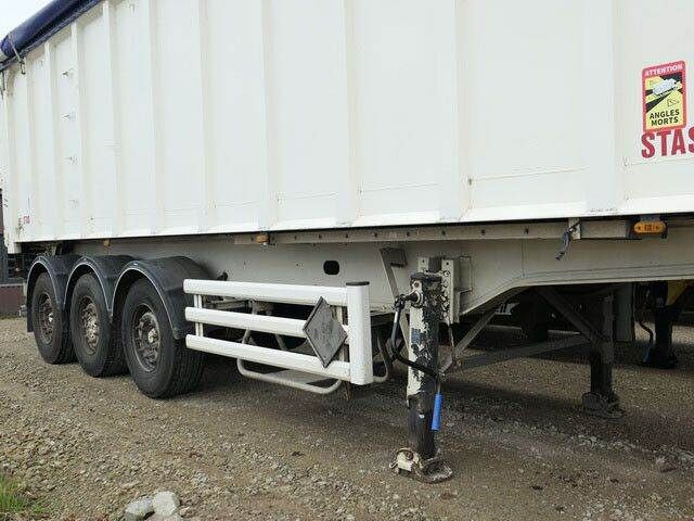 Stas S339CX, Alu, 50m³, Kombitür,Getreide,Alu-Chassis - סמיטריילר עם מזהיר: תמונה 4 Stas S339CX, Alu, 50m³, Kombitür,Getreide,Alu-Chassis - סמיטריילר עם מזהיר: תמונה 4