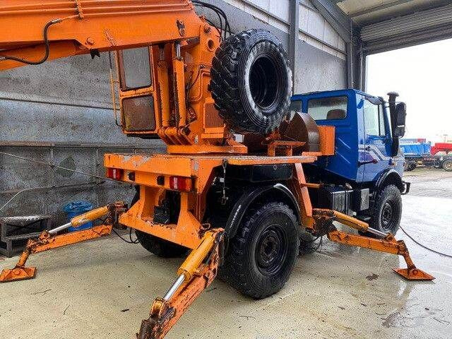 Unimog U 1450 4x4, Kran, Seilwinde - מכונת בנייה: תמונה 2 Unimog U 1450 4x4, Kran, Seilwinde - מכונת בנייה: תמונה 2