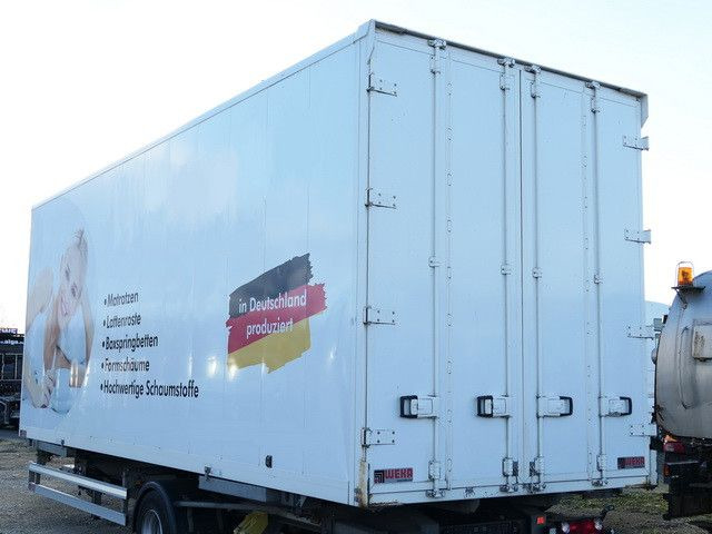 WEKA Wechselkoffer, BDF,7.600mm lang,Zurrleisten - קרון נגרר בתיבה סגורה: תמונה 2 WEKA Wechselkoffer, BDF,7.600mm lang,Zurrleisten - קרון נגרר בתיבה סגורה: תמונה 2