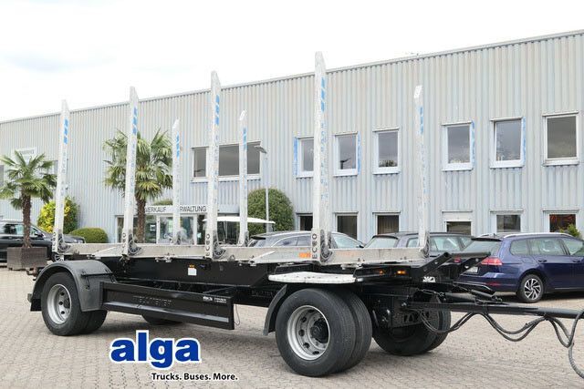 WELLMEYER/ATF 18.65 KH/Holztransporter/Teleskop - קרון נגרר לעץ: תמונה 1 WELLMEYER/ATF 18.65 KH/Holztransporter/Teleskop - קרון נגרר לעץ: תמונה 1