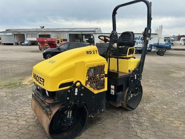 Wacker RD27-100, Tandem, 1m Bandagen, Vibration - רולר: תמונה 2 Wacker RD27-100, Tandem, 1m Bandagen, Vibration - רולר: תמונה 2