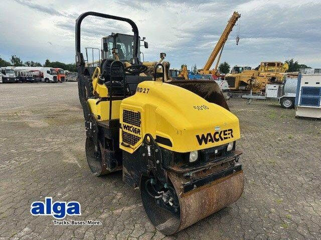 Wacker RD27-100, Tandem, 1m Bandagen, Vibration - רולר: תמונה 1 Wacker RD27-100, Tandem, 1m Bandagen, Vibration - רולר: תמונה 1