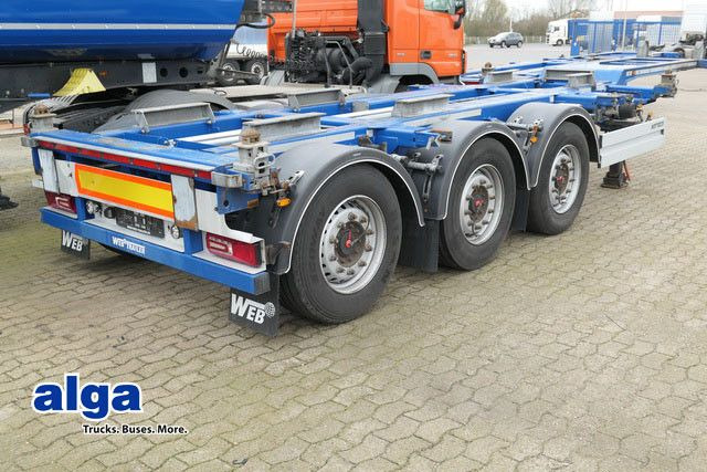 Web-Trailer LPRS24, 20/30/40 & 45 Fuß Container, Luft-Lift - סמיטריילר מוביל מכולות/ החלפת גוף: תמונה 1 Web-Trailer LPRS24, 20/30/40 & 45 Fuß Container, Luft-Lift - סמיטריילר מוביל מכולות/ החלפת גוף: תמונה 1