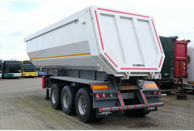 Alga,42m³, Stahl, 3-Achser, große Achsen, 5 Stk. - סמיטריילר עם מזהיר: תמונה 4 Alga,42m³, Stahl, 3-Achser, große Achsen, 5 Stk. - סמיטריילר עם מזהיר: תמונה 4