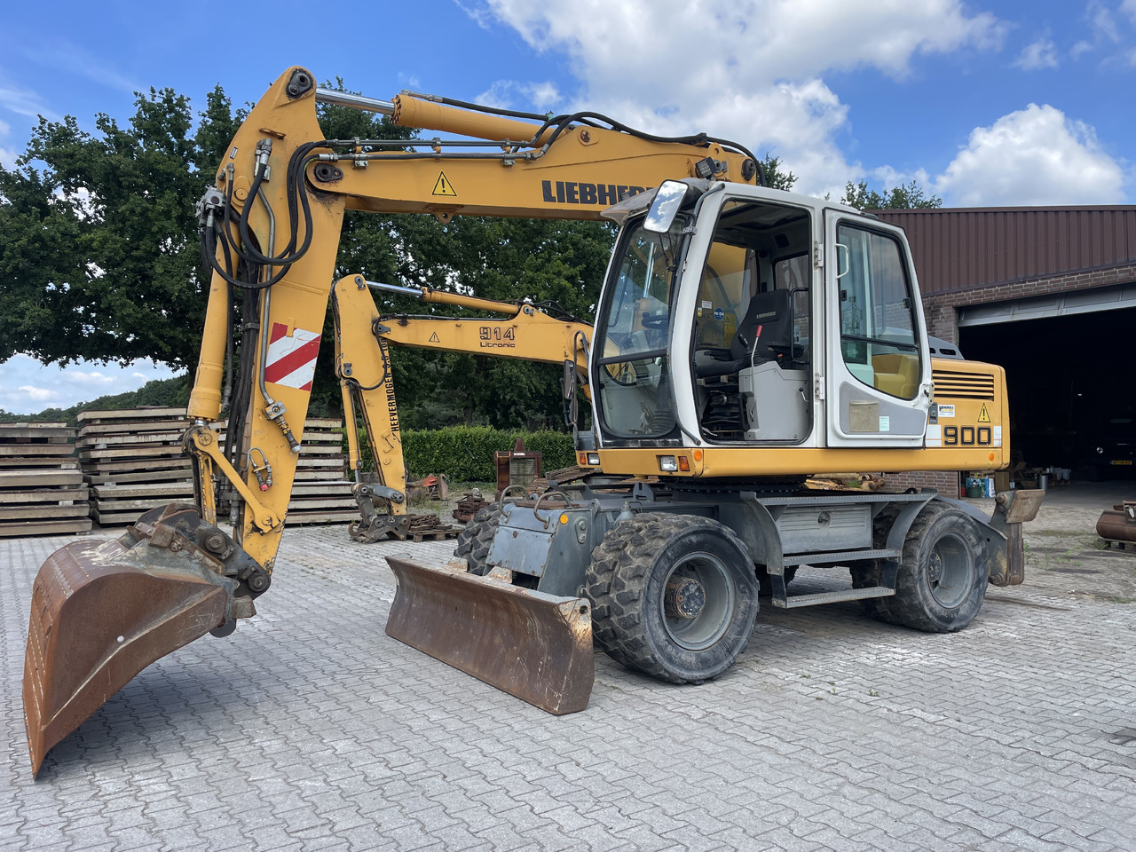 LIEBHERR A900C HD Litronic - מחפר גלגלים: תמונה 1 LIEBHERR A900C HD Litronic - מחפר גלגלים: תמונה 1