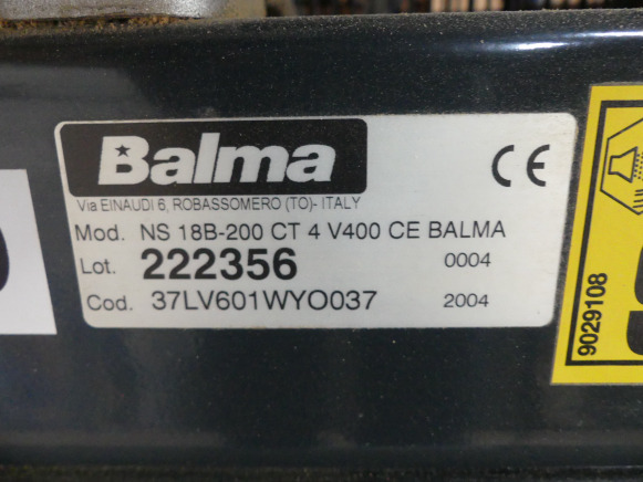 Compresseur Balma NS 18B-200 CT4 - מדחס אוויר: תמונה 4 Compresseur Balma NS 18B-200 CT4 - מדחס אוויר: תמונה 4