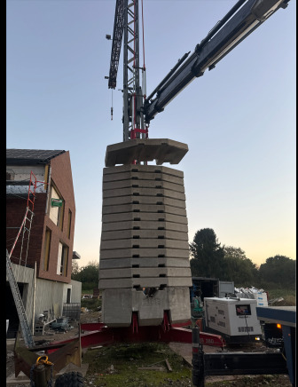 Grue à montage rapide DALBE HS380 - מנוף הקמה עצמית: תמונה 3 Grue à montage rapide DALBE HS380 - מנוף הקמה עצמית: תמונה 3
