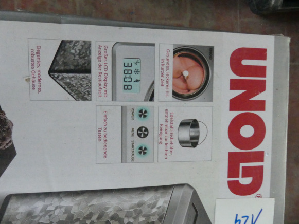 Machines de production glace Unold - מכונת מזון: תמונה 3 Machines de production glace Unold - מכונת מזון: תמונה 3