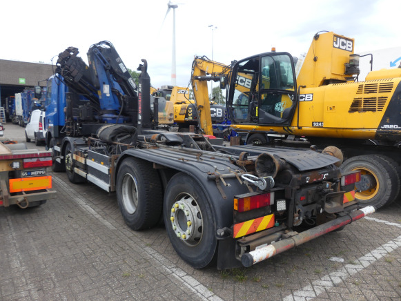 REF:1415 - Camion porte-container avec grue DAF AX85 MC5-7-5 (2009-532.626 km) - משאית הרמת וו, משאית מנוף: תמונה 4 REF:1415 - Camion porte-container avec grue DAF AX85 MC5-7-5 (2009-532.626 km) - משאית הרמת וו, משאית מנוף: תמונה 4