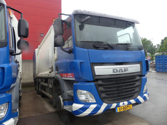 REF:61-BDT-1 - Camion poubelle DAF CF 290 FAG (2014-364.476 km) - משאית אשפה: תמונה 2 REF:61-BDT-1 - Camion poubelle DAF CF 290 FAG (2014-364.476 km) - משאית אשפה: תמונה 2