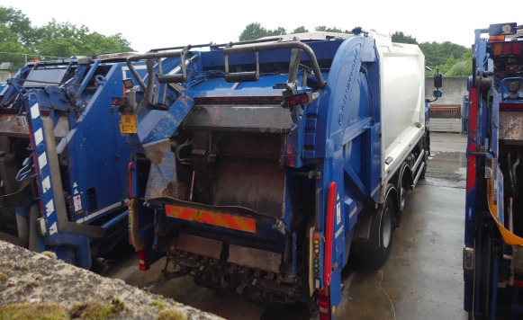 REF:66-BDT-7 - Camion poubelle DAF CF 290 FAG (2014-222.764 km) - משאית אשפה: תמונה 3 REF:66-BDT-7 - Camion poubelle DAF CF 290 FAG (2014-222.764 km) - משאית אשפה: תמונה 3