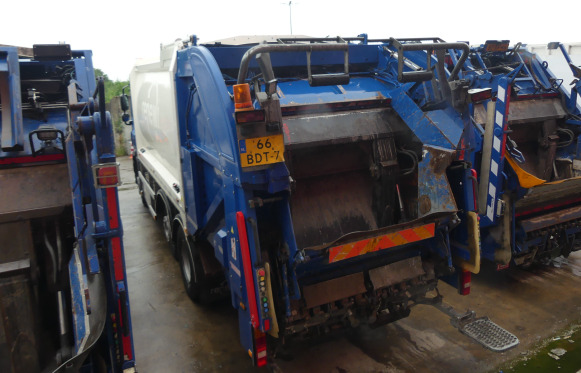 REF:66-BDT-7 - Camion poubelle DAF CF 290 FAG (2014-222.764 km) - משאית אשפה: תמונה 4 REF:66-BDT-7 - Camion poubelle DAF CF 290 FAG (2014-222.764 km) - משאית אשפה: תמונה 4