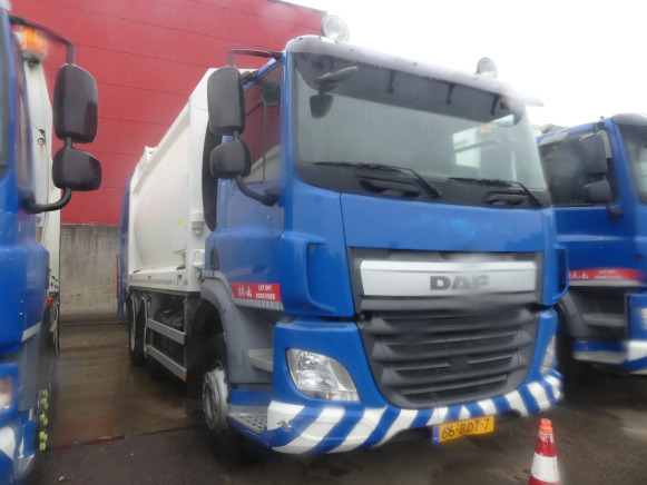 REF:66-BDT-7 - Camion poubelle DAF CF 290 FAG (2014-222.764 km) - משאית אשפה: תמונה 2 REF:66-BDT-7 - Camion poubelle DAF CF 290 FAG (2014-222.764 km) - משאית אשפה: תמונה 2