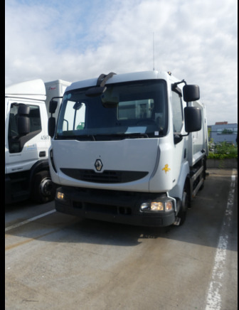 REF:68419 - Camion poubelle Renault Midlum 180DXI (2013-150.066 km) - משאית אשפה: תמונה 1 REF:68419 - Camion poubelle Renault Midlum 180DXI (2013-150.066 km) - משאית אשפה: תמונה 1