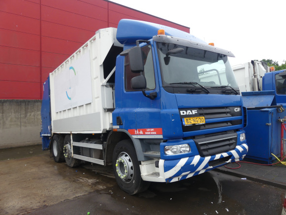 REF:BZ-NG-30 - Camion poubelle DAF FAG CF 75 (2011-465.671 km) - משאית אשפה: תמונה 2 REF:BZ-NG-30 - Camion poubelle DAF FAG CF 75 (2011-465.671 km) - משאית אשפה: תמונה 2