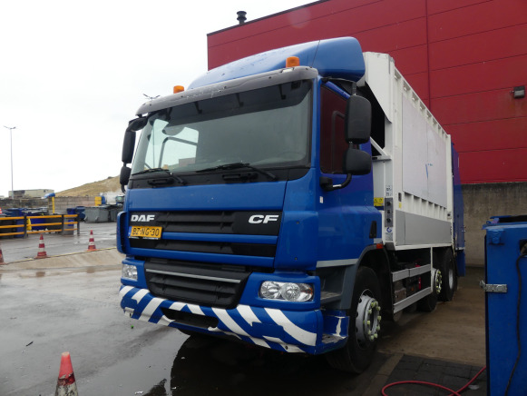 REF:BZ-NG-30 - Camion poubelle DAF FAG CF 75 (2011-465.671 km) - משאית אשפה: תמונה 1 REF:BZ-NG-30 - Camion poubelle DAF FAG CF 75 (2011-465.671 km) - משאית אשפה: תמונה 1