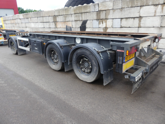 REF:WS-SH-57 - Remorque porte container GS Meppel ALC-2700N - קרון נגרר מוביל מכולות/ החלפת גוף: תמונה 2 REF:WS-SH-57 - Remorque porte container GS Meppel ALC-2700N - קרון נגרר מוביל מכולות/ החלפת גוף: תמונה 2