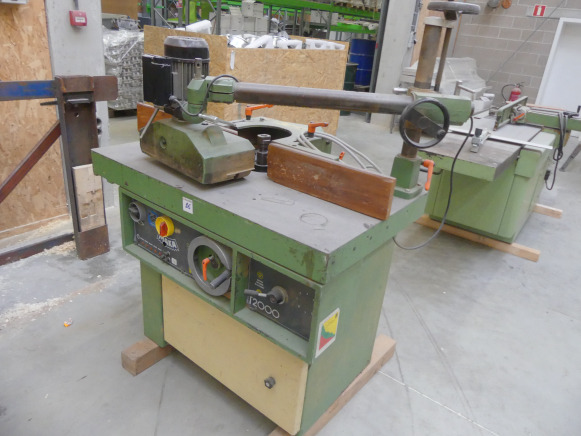 מכונת עיבוד עץ Toupie avec entraineur Maka T2000: תמונה 1