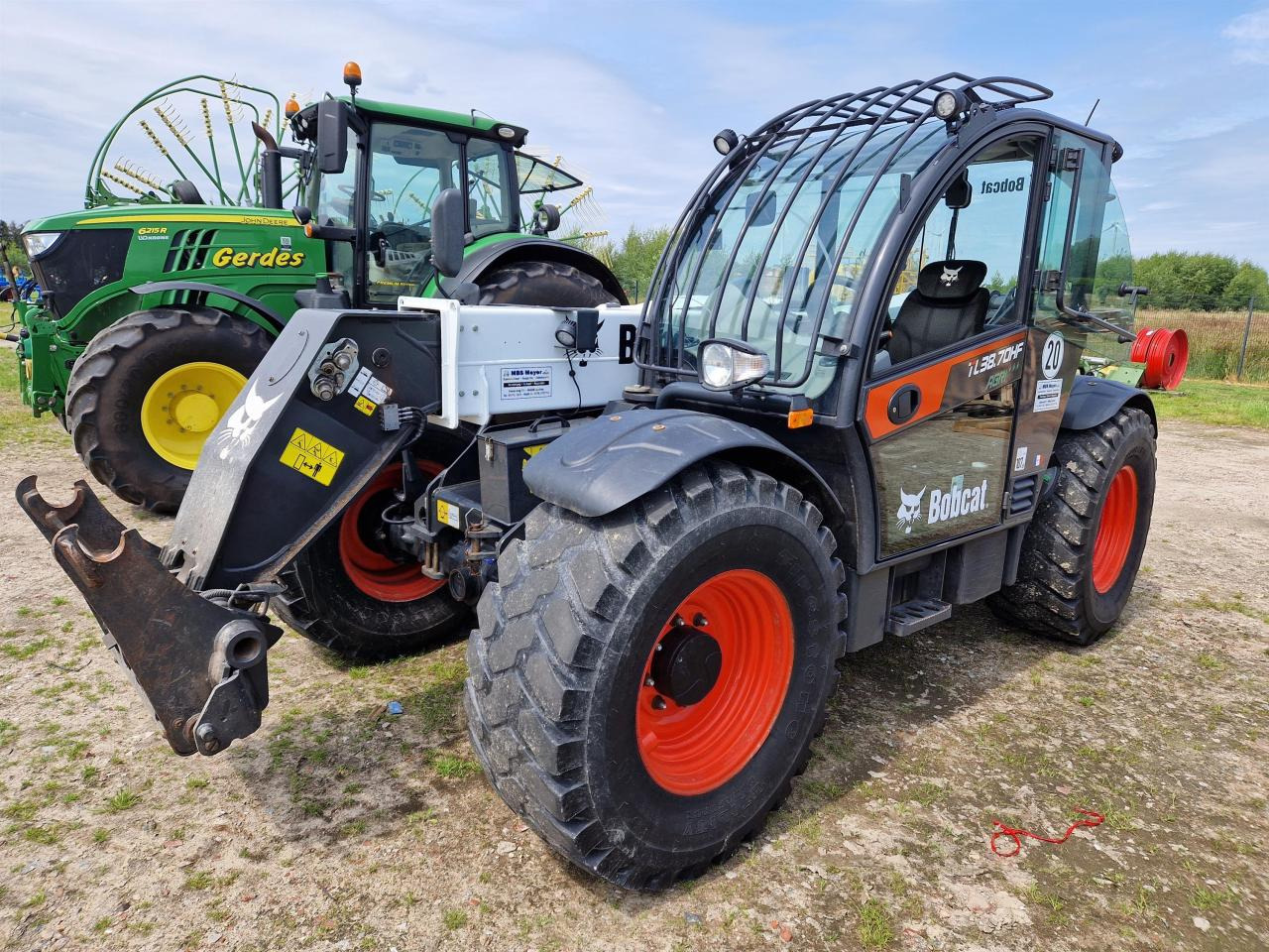 Bobcat TL 38.70 HF - מפעיל טלסקופי: תמונה 1 Bobcat TL 38.70 HF - מפעיל טלסקופי: תמונה 1