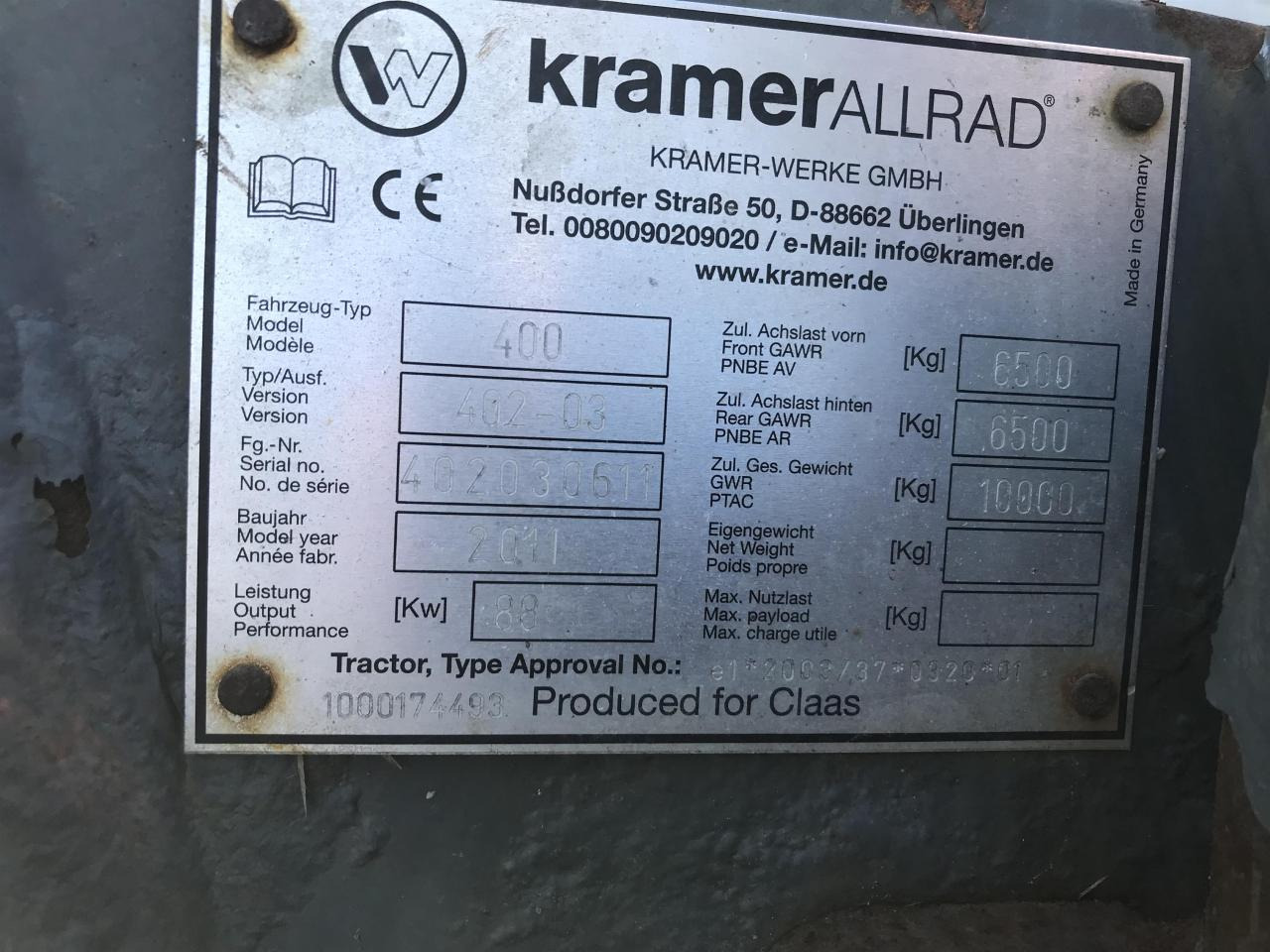 מפעיל טלסקופי CLAAS Scorpion 7040: תמונה 9