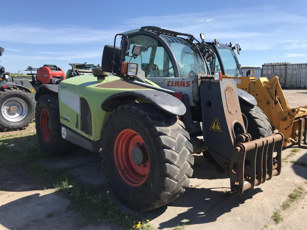CLAAS Scorpion 7040 - מפעיל טלסקופי: תמונה 2 CLAAS Scorpion 7040 - מפעיל טלסקופי: תמונה 2