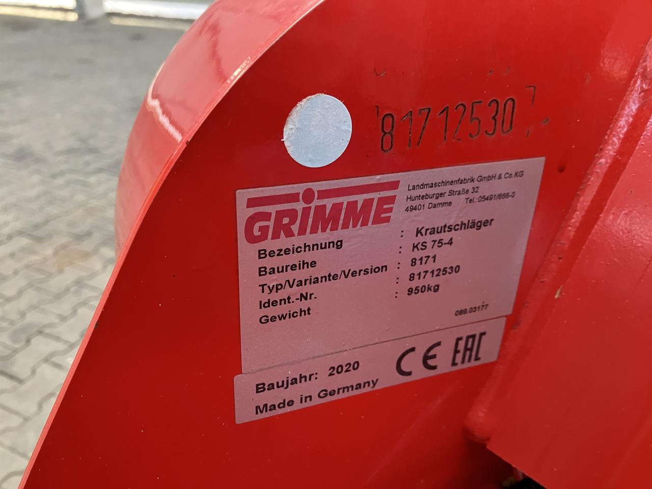 Grimme KS 75-4 - מקצרת תפוחי אדמה: תמונה 5 Grimme KS 75-4 - מקצרת תפוחי אדמה: תמונה 5