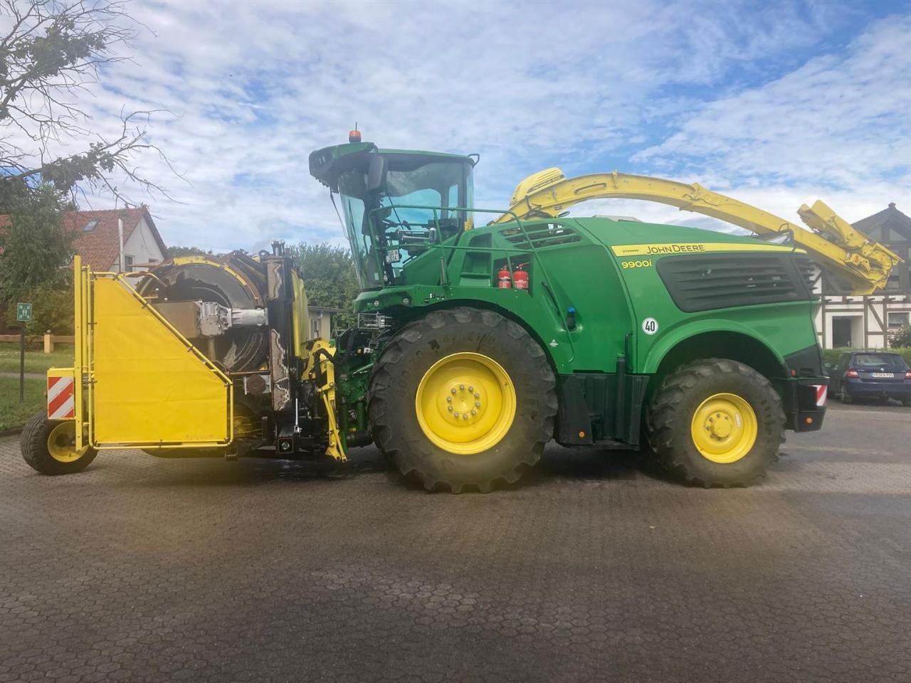John Deere 9900i - מקצרת מספוא: תמונה 3 John Deere 9900i - מקצרת מספוא: תמונה 3