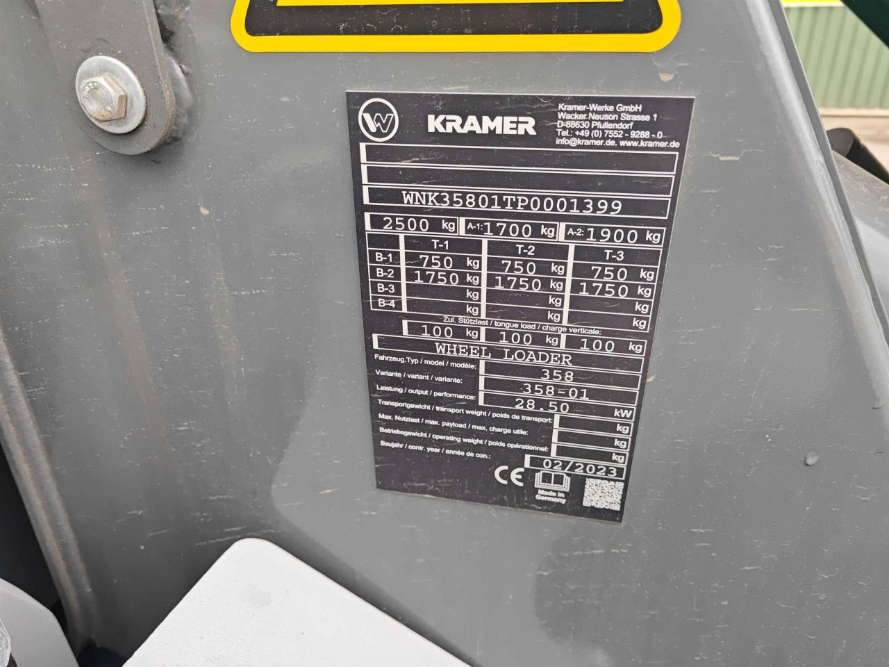 מעמיס גלגלים Kramer KL14.5: תמונה 8