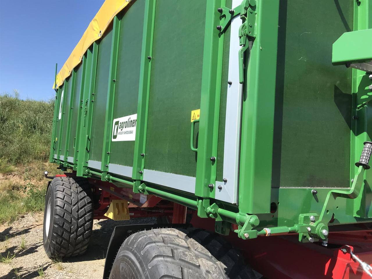 Kröger HKD 302 - קרון נגרר עם מזהיר: תמונה 3 Kröger HKD 302 - קרון נגרר עם מזהיר: תמונה 3