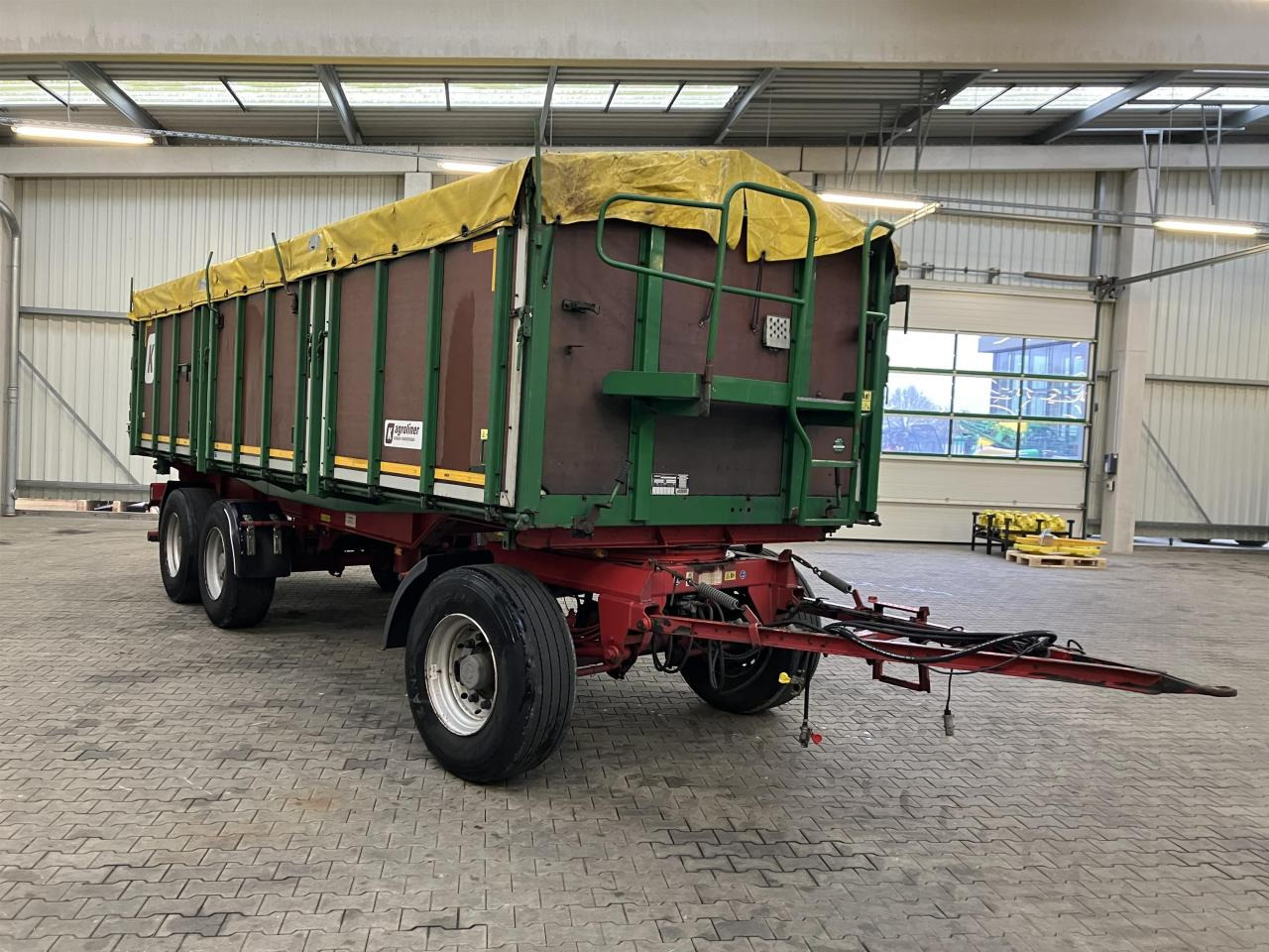 Kröger HKD 402 - קרון נגרר עם מזהיר: תמונה 1 Kröger HKD 402 - קרון נגרר עם מזהיר: תמונה 1