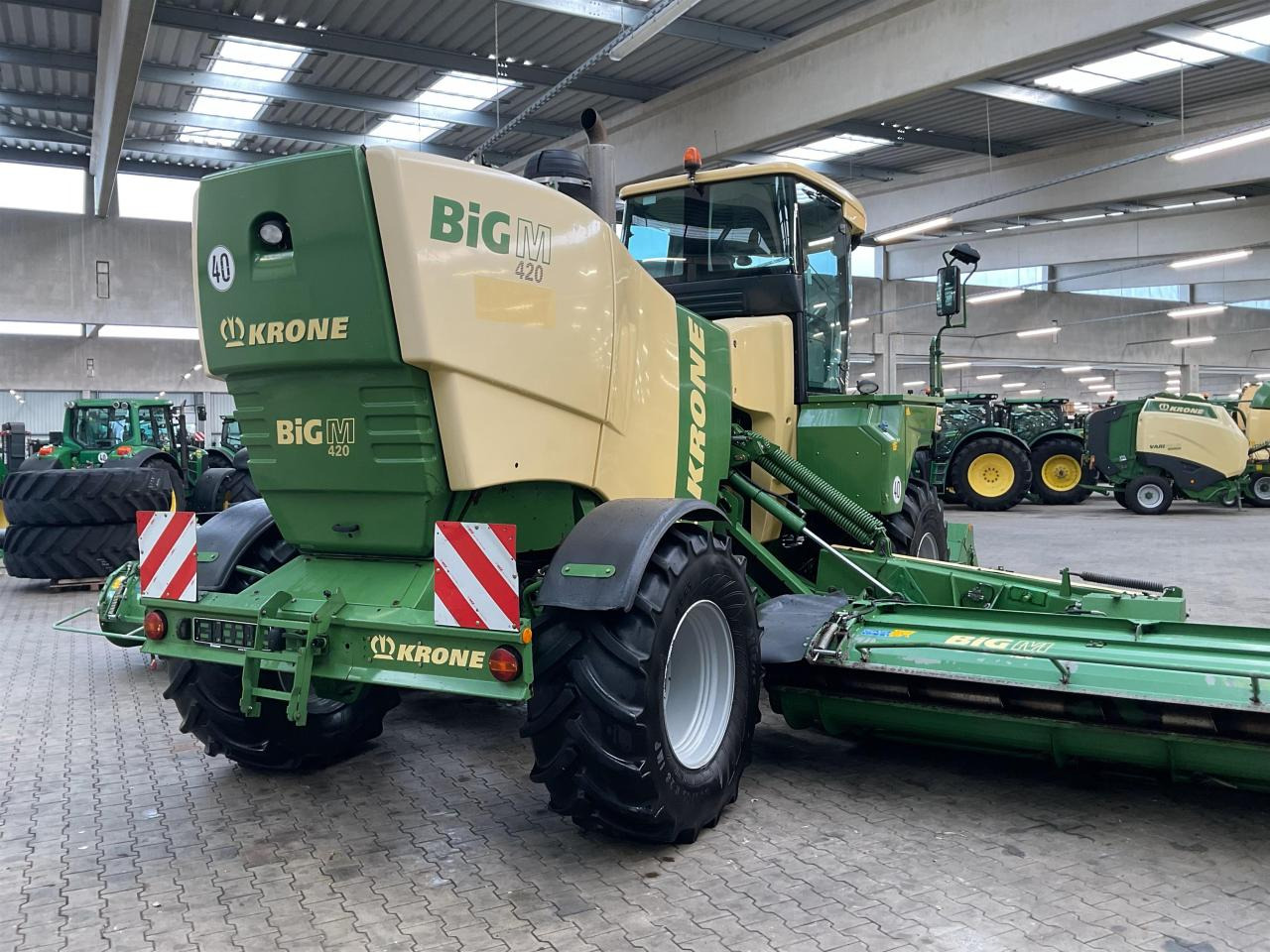 Krone Big M 420 CV - מכסחה: תמונה 5 Krone Big M 420 CV - מכסחה: תמונה 5