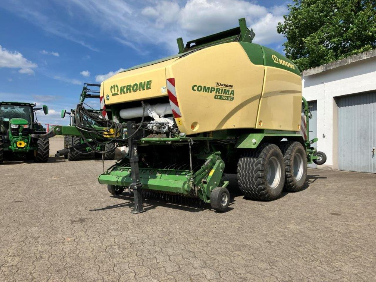 Krone CF 155 XC Comprima - מכונת צרור עגולה: תמונה 2 Krone CF 155 XC Comprima - מכונת צרור עגולה: תמונה 2
