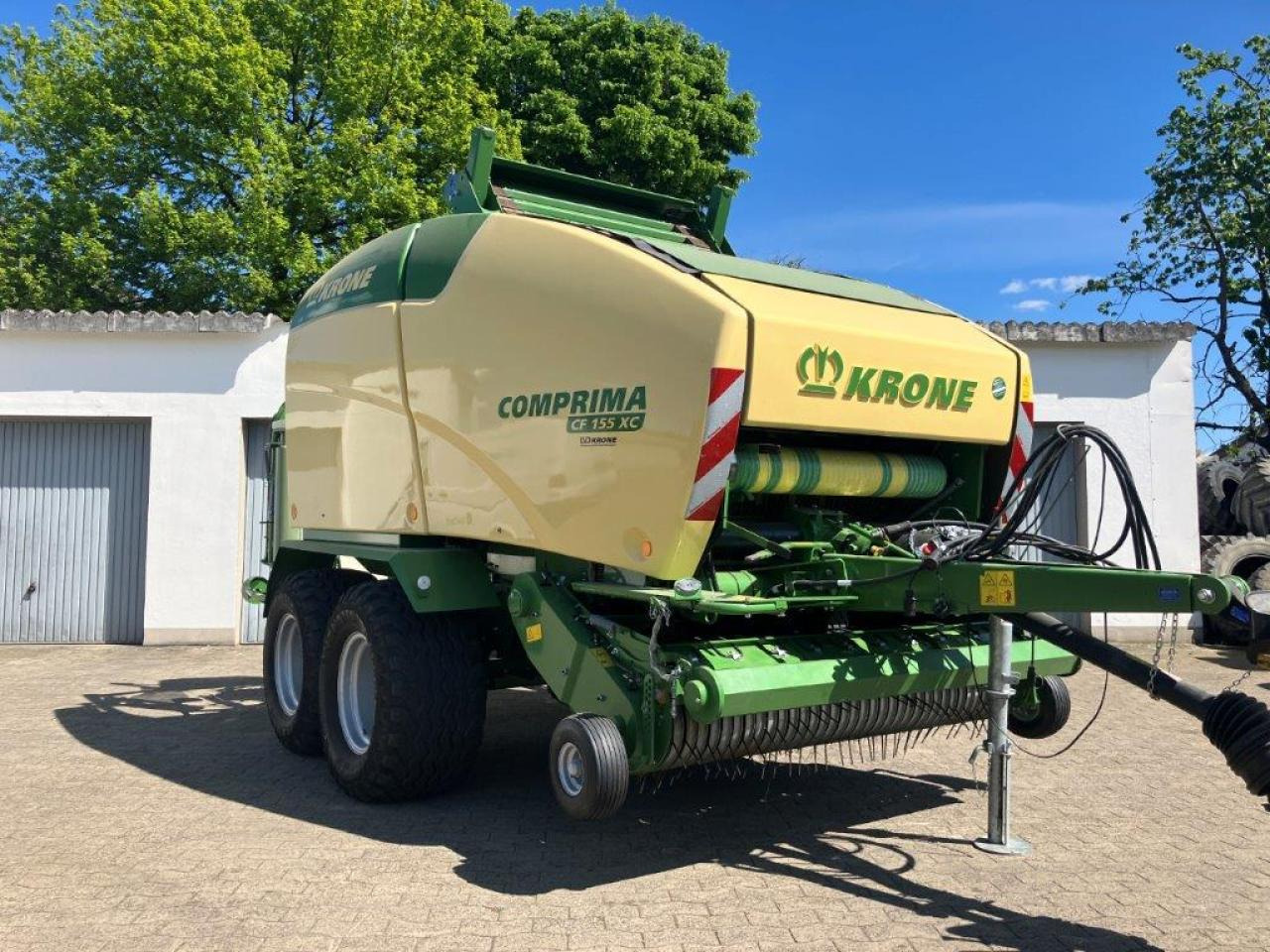 Krone CF 155 XC - מכונת צרור עגולה: תמונה 1 Krone CF 155 XC - מכונת צרור עגולה: תמונה 1