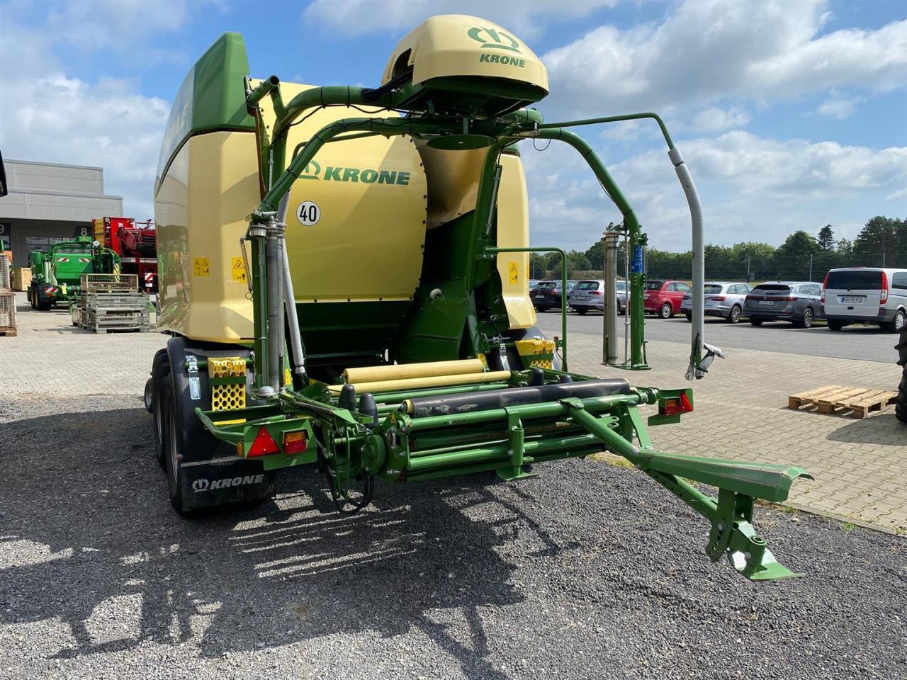 Krone CV 150 XC x-treme - מכונת צרור עגולה: תמונה 3 Krone CV 150 XC x-treme - מכונת צרור עגולה: תמונה 3