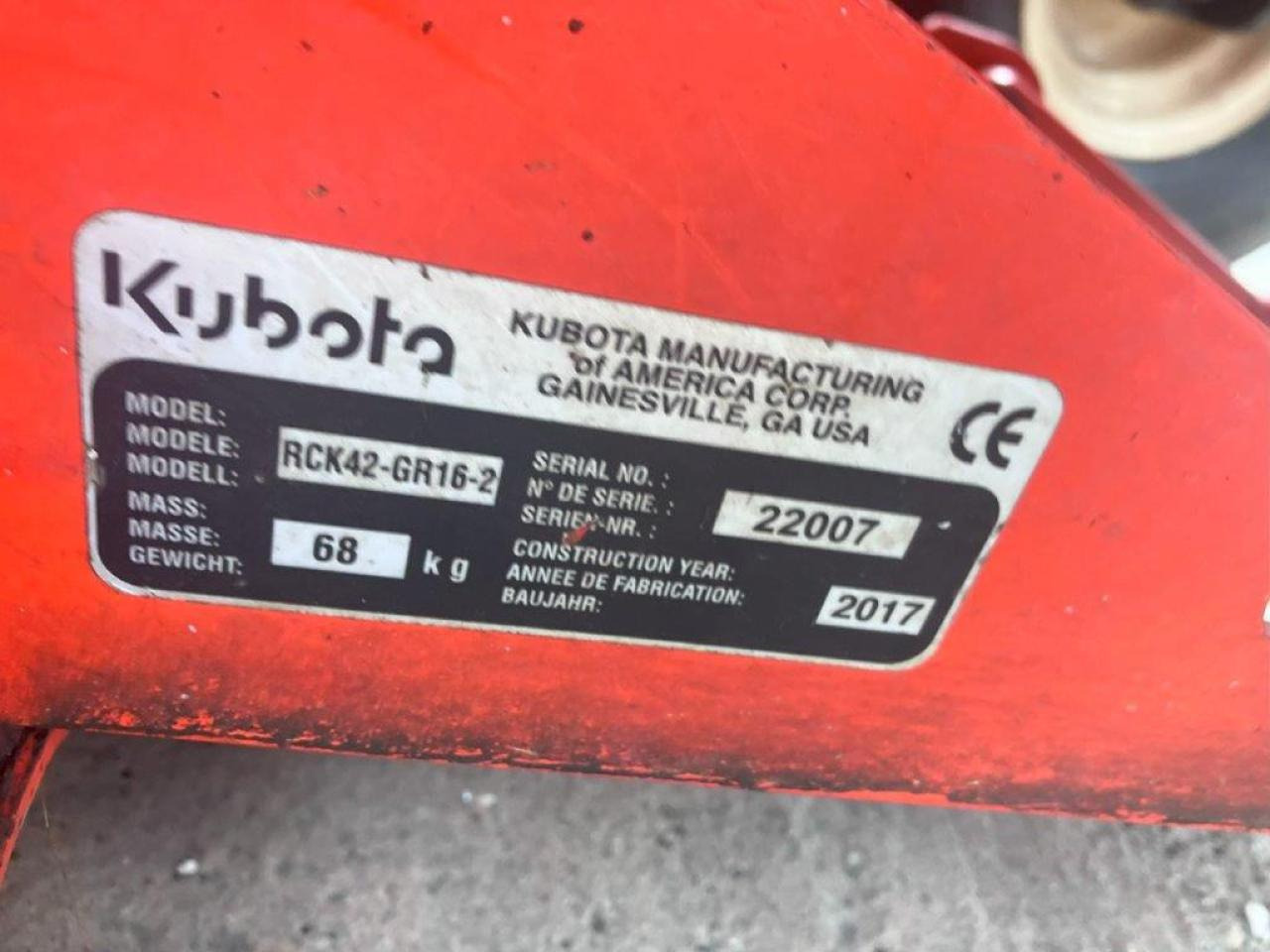 Kubota GR1600-ID-II - מכסחת גינה: תמונה 2 Kubota GR1600-ID-II - מכסחת גינה: תמונה 2