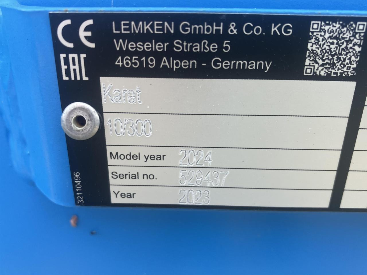 Lemken Karat 10/300 - קלטרת: תמונה 5 Lemken Karat 10/300 - קלטרת: תמונה 5