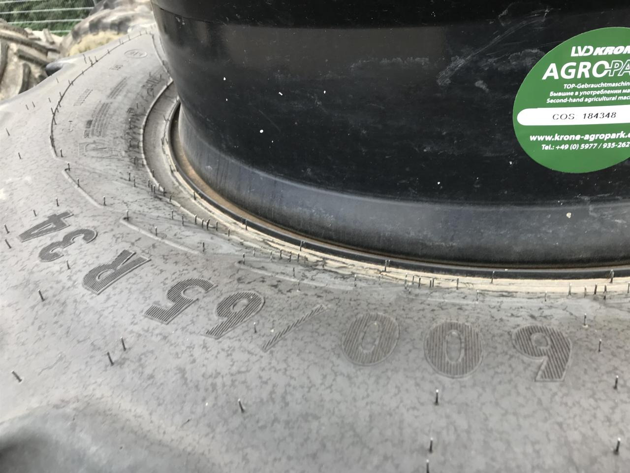 Mitas 600/65R34 - צמיג עבור מכונה חקלאית: תמונה 4 Mitas 600/65R34 - צמיג עבור מכונה חקלאית: תמונה 4
