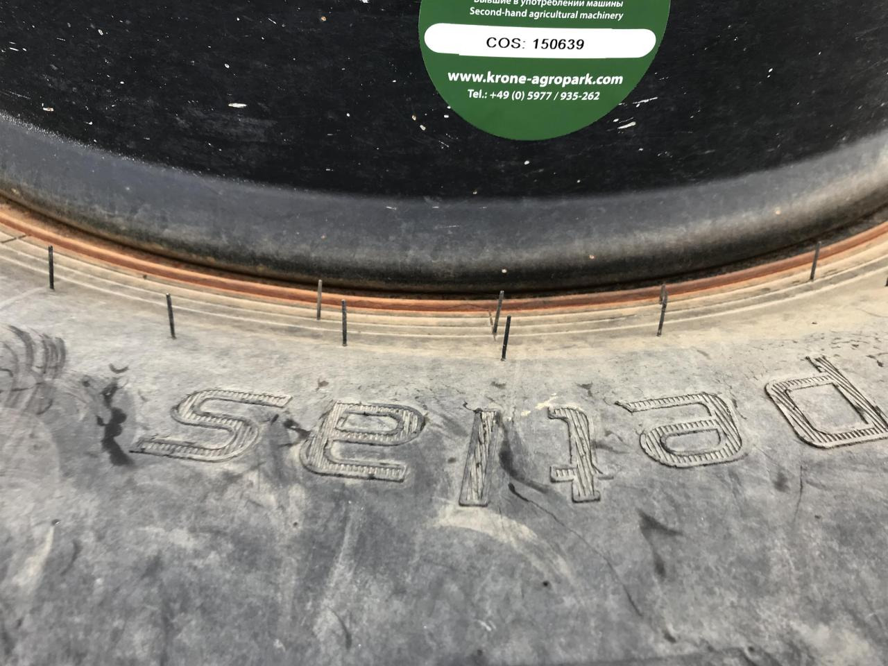 Petlas 600/65R34 - צמיג עבור מכונה חקלאית: תמונה 3 Petlas 600/65R34 - צמיג עבור מכונה חקלאית: תמונה 3