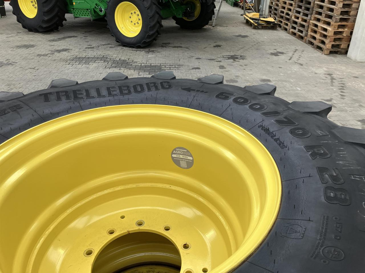 Trelleborg 600/70R28 - צמיג עבור מכונה חקלאית: תמונה 5 Trelleborg 600/70R28 - צמיג עבור מכונה חקלאית: תמונה 5