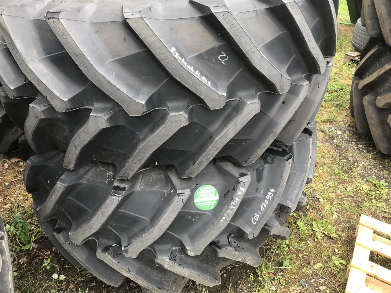 Trelleborg 600/70R30 - צמיג עבור מכונה חקלאית: תמונה 1 Trelleborg 600/70R30 - צמיג עבור מכונה חקלאית: תמונה 1