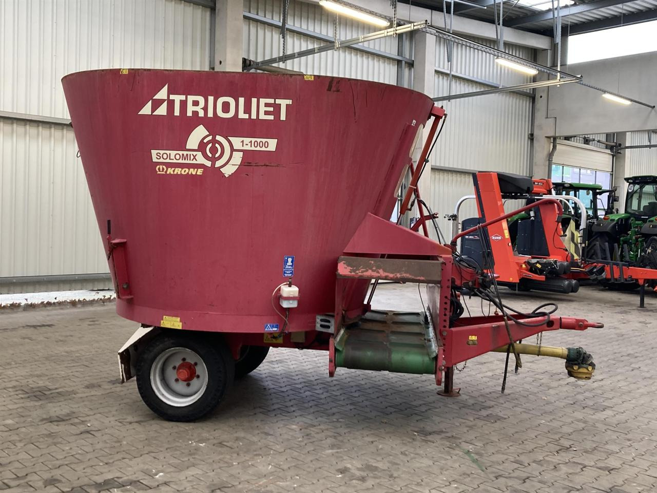 Trioliet Solomix 1 VL 1000 - עגלת מערבל מספוא: תמונה 3 Trioliet Solomix 1 VL 1000 - עגלת מערבל מספוא: תמונה 3