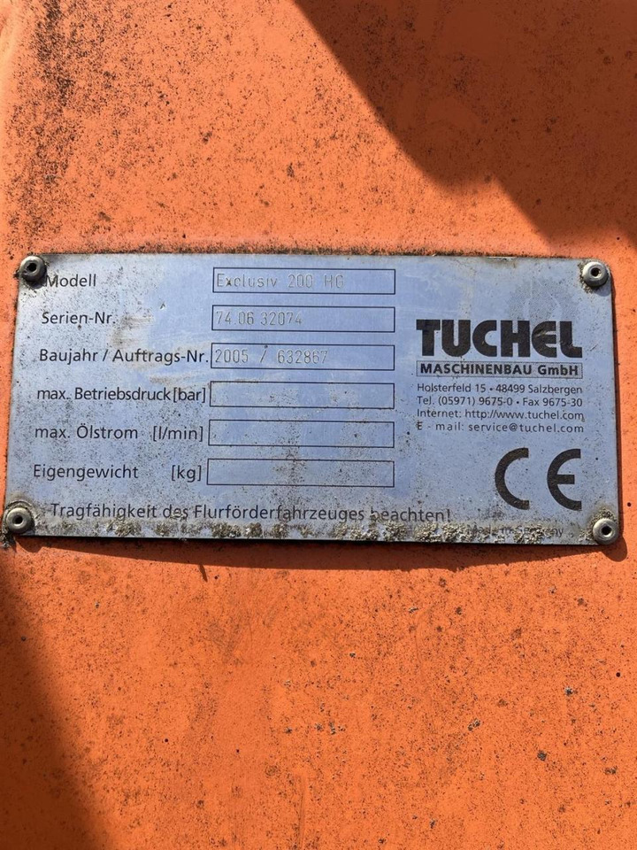 Tuchel Exclusiv 200 HG - מטאטא: תמונה 3 Tuchel Exclusiv 200 HG - מטאטא: תמונה 3