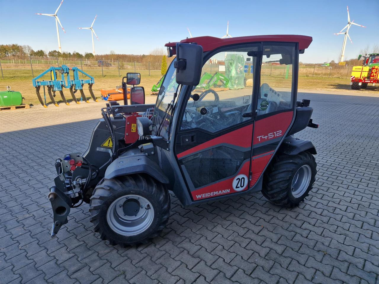 Weidemann T4512 - מפעיל טלסקופי: תמונה 4 Weidemann T4512 - מפעיל טלסקופי: תמונה 4