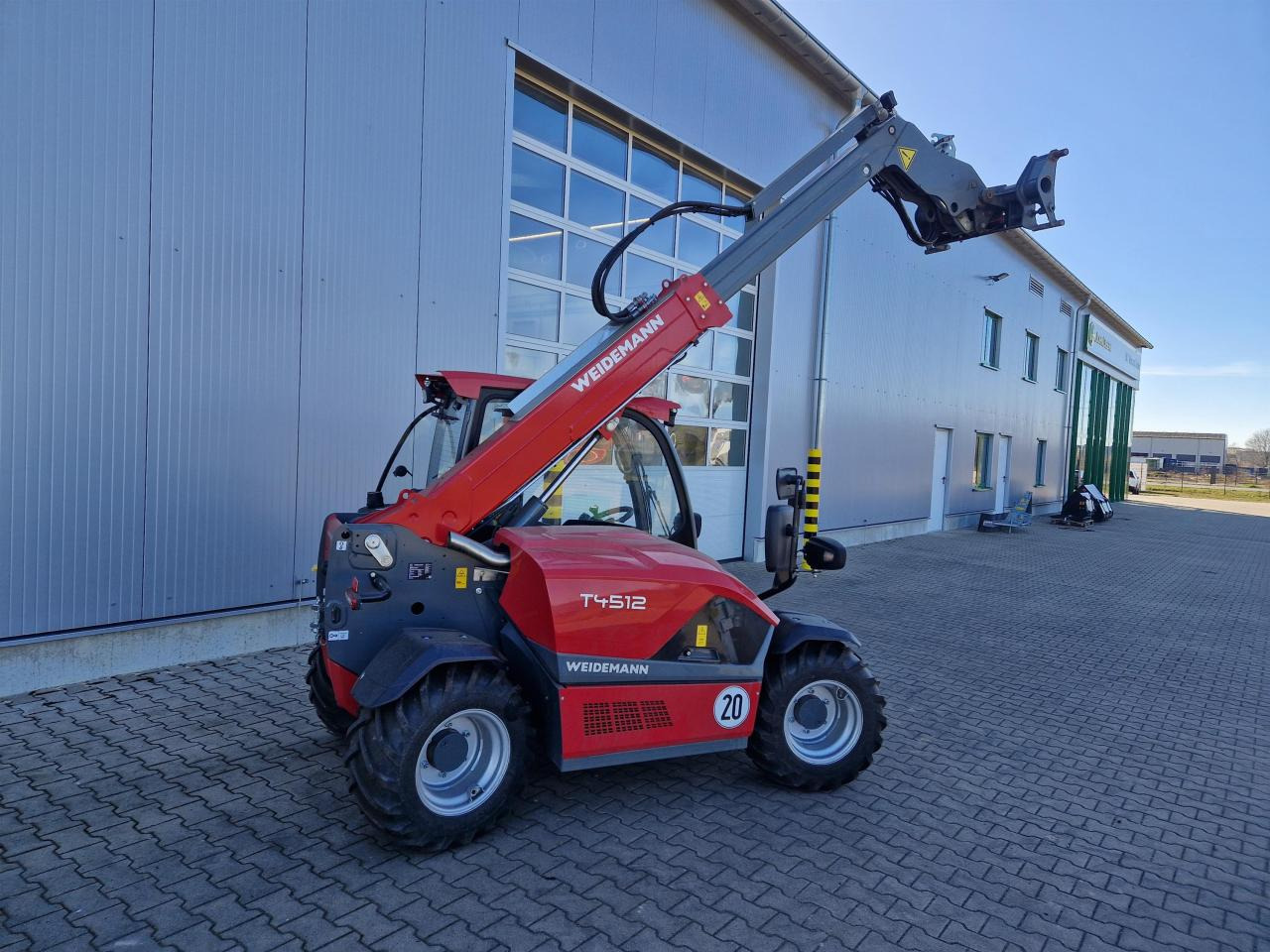 Weidemann T4512 - מפעיל טלסקופי: תמונה 5 Weidemann T4512 - מפעיל טלסקופי: תמונה 5