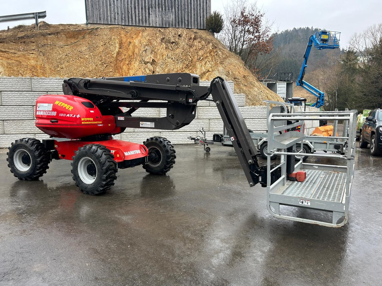 Manitou 160ATJ + - זרוע מרפקי: תמונה 1 Manitou 160ATJ + - זרוע מרפקי: תמונה 1