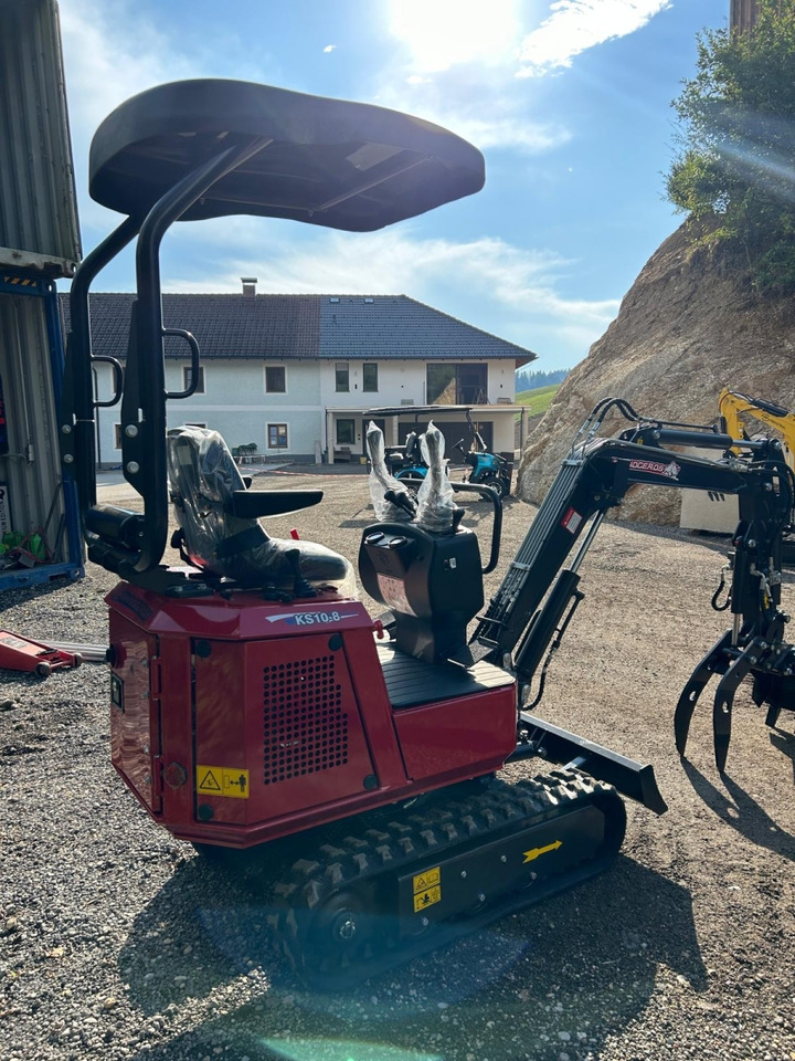 מיני מחפר Rhinoceros KS10-8 Minibagger: תמונה 17