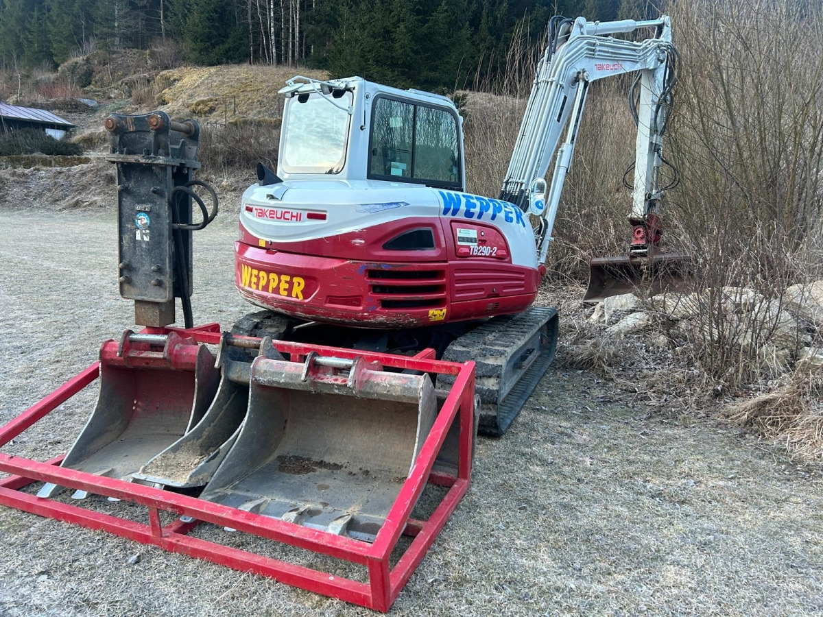 Takeuchi TB290-2 Bagger, Minibagger - מיני מחפר: תמונה 3 Takeuchi TB290-2 Bagger, Minibagger - מיני מחפר: תמונה 3
