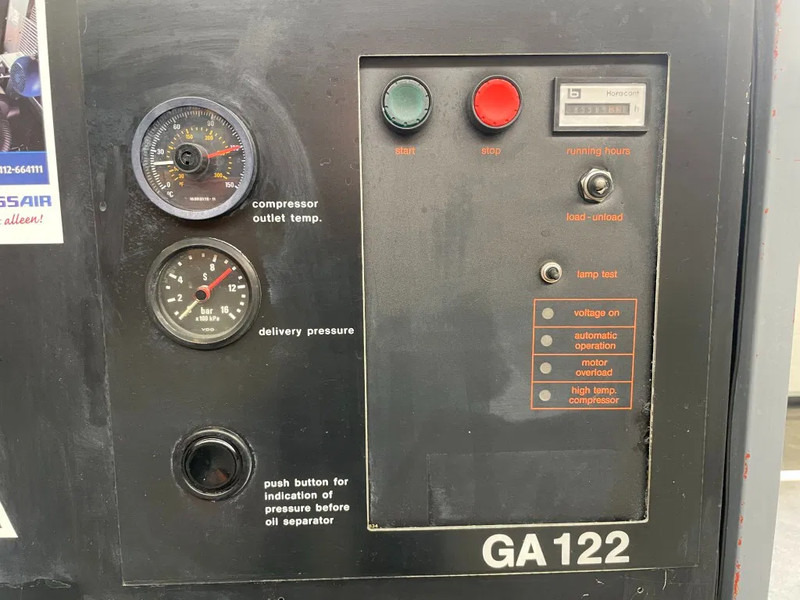 Atlas-Copco GA122 - מדחס אוויר: תמונה 5 Atlas-Copco GA122 - מדחס אוויר: תמונה 5