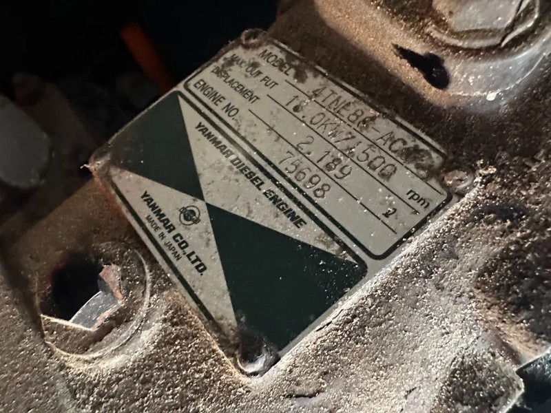 ערכת גנרטורים Atlas-Copco QAS 18 Yanmar Mecc Alte Spa 18 kVA Silent generatorset: תמונה 8